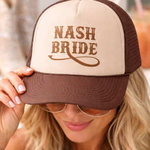 Nash Bride Trucker Hut   Nashville Junggesellinnen Truckerkappe