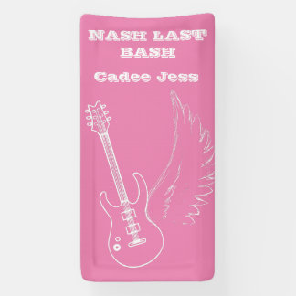 Nash Last Bash Junggeselinnen-Abschied Banner