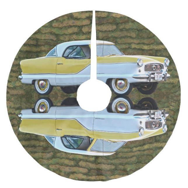 Nash Metropolitan Polyester Weihnachtsbaumdecke (Vorderseite)