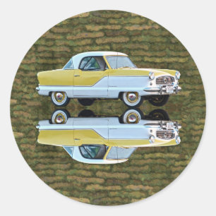 Nash Metropolitan Runder Aufkleber