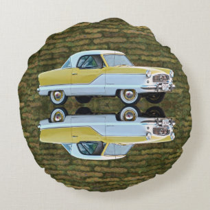 Nash Metropolitan Rundes Kissen