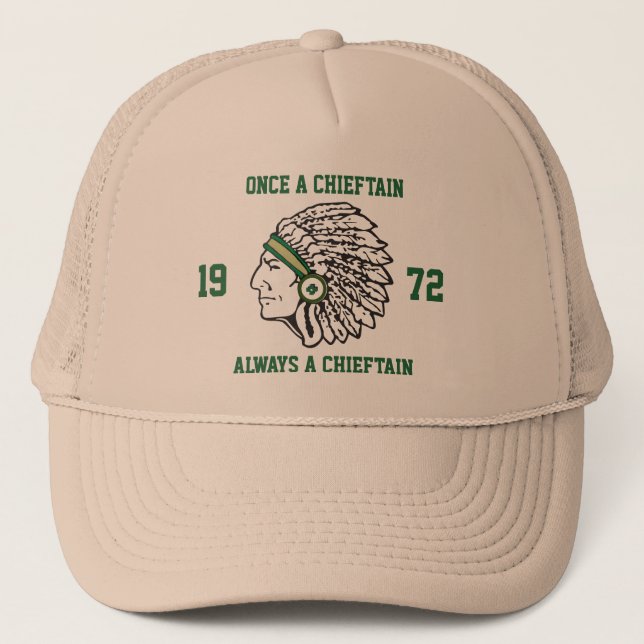 Nashoba Regional H.S. - Immer A Chieftain - Klasse Truckerkappe (Vorderseite)
