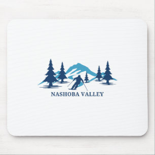 Nashoba Valley Machusetts Skigebiet Skifahren Skif Mousepad