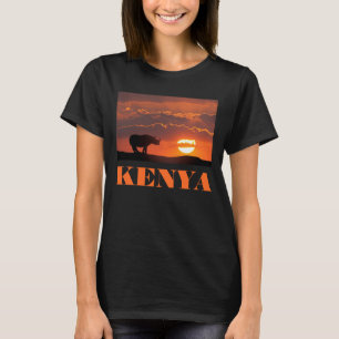 Nashorn bei Sonnenuntergang, Masai Mara, Kenia T-Shirt