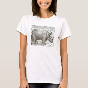 Nashorn, Druck gegeben Maximilian I (1459-1519 T-Shirt