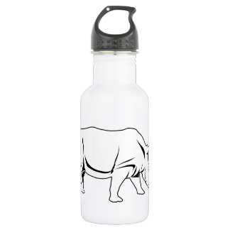 Nashorn Edelstahlflasche
