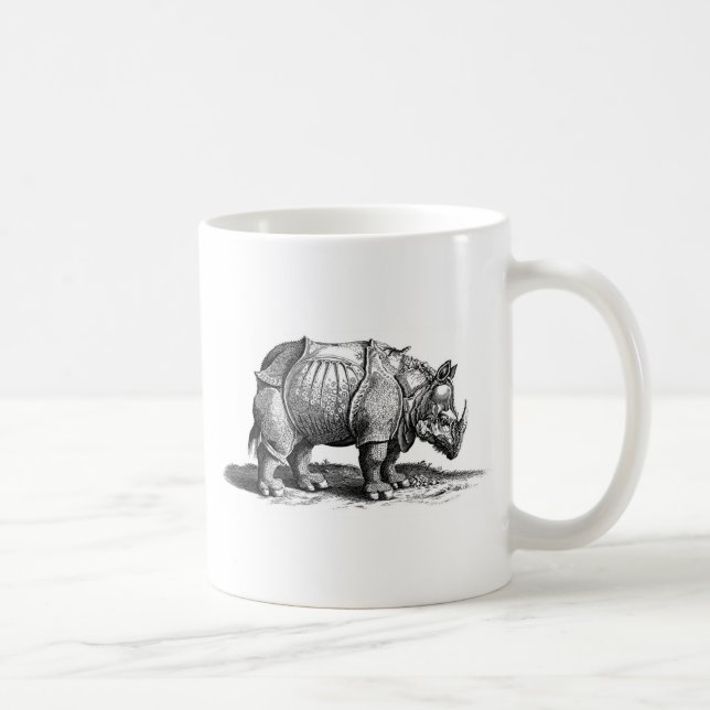 Nashorn Kaffeetasse (Rechts)