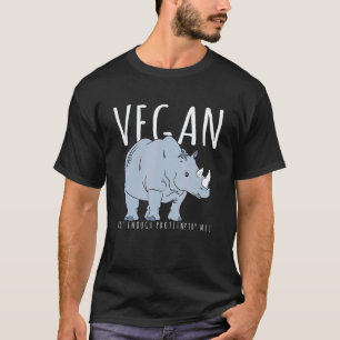 Nashorn-Kostüm - Vegan Nicht Genug Protein T-Shirt