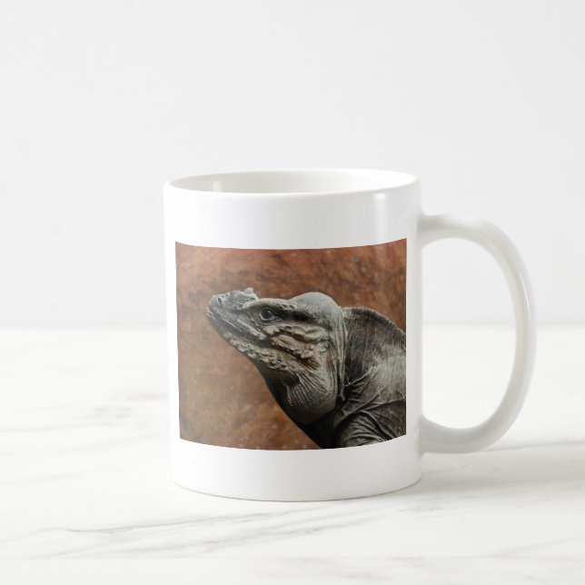 Nashorn-Leguan Kaffeetasse (Rechts)