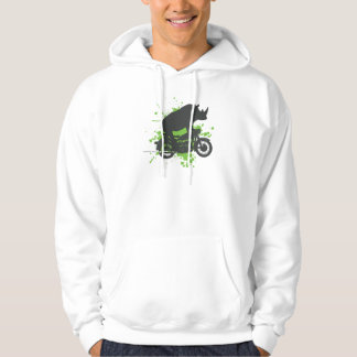 Nashorn-Radfahrer Hoodie