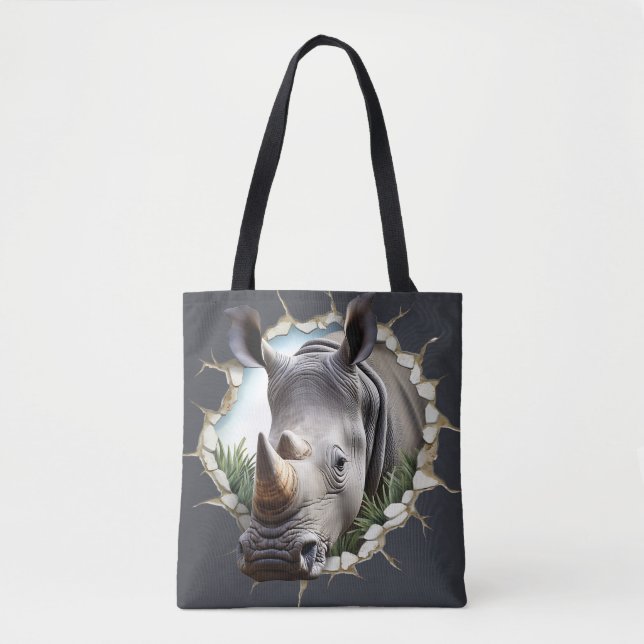 Nashorn Tasche (Vorderseite)