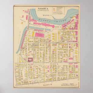 Nashua, Bezirk 1, 56, 8 Poster