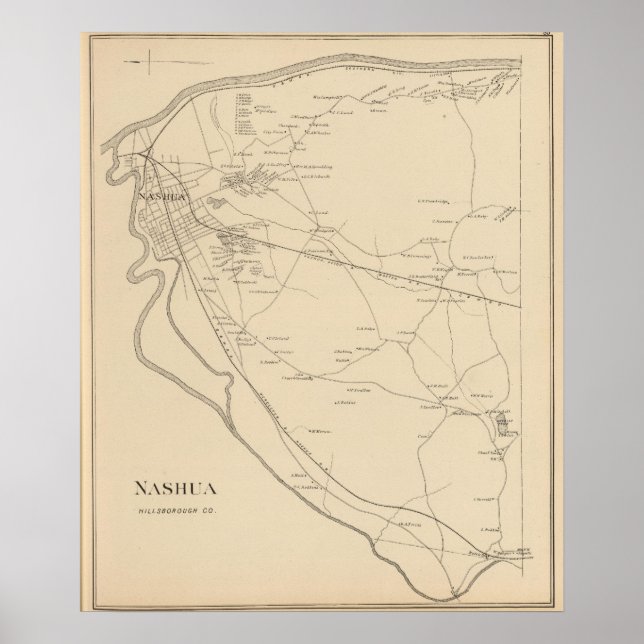 Nashua, Hillsborough Co 2 Poster (Vorne)