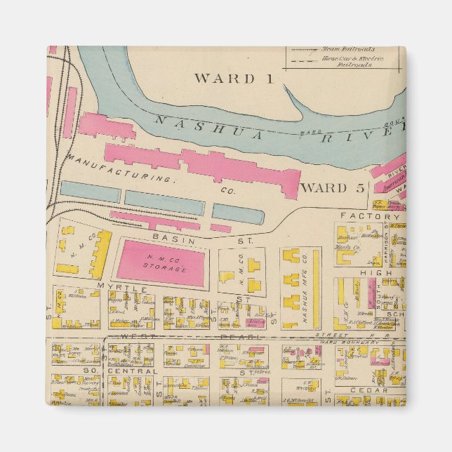 Nashua, Ward 1, 56, 8 Magnet (Vorne)