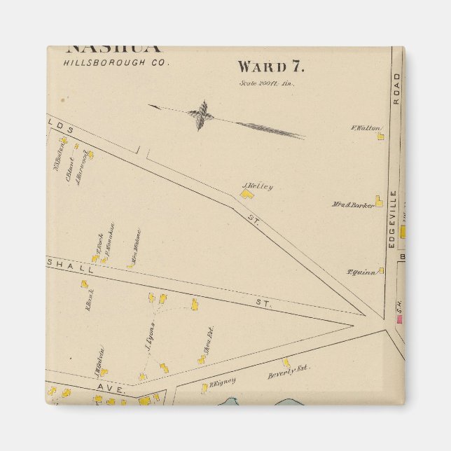 Nashua, Ward 78 Magnet (Vorne)
