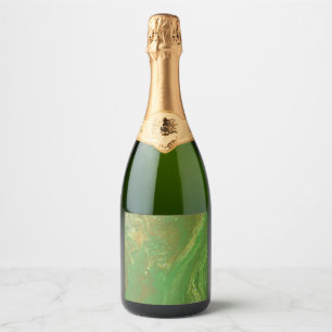 Nashville 1 Einzigartiges grünes Sparkling Weinfla