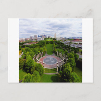 Nashville Aerial Foto Postkarte