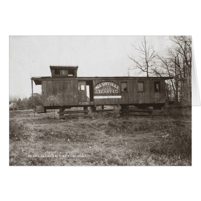 Nashville and Atlantic Railcaboose (Vorderseite (Horizontal))