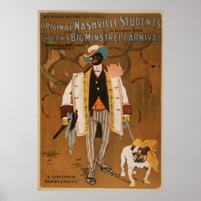 Nashville Bull Dog Poster (Vorne)