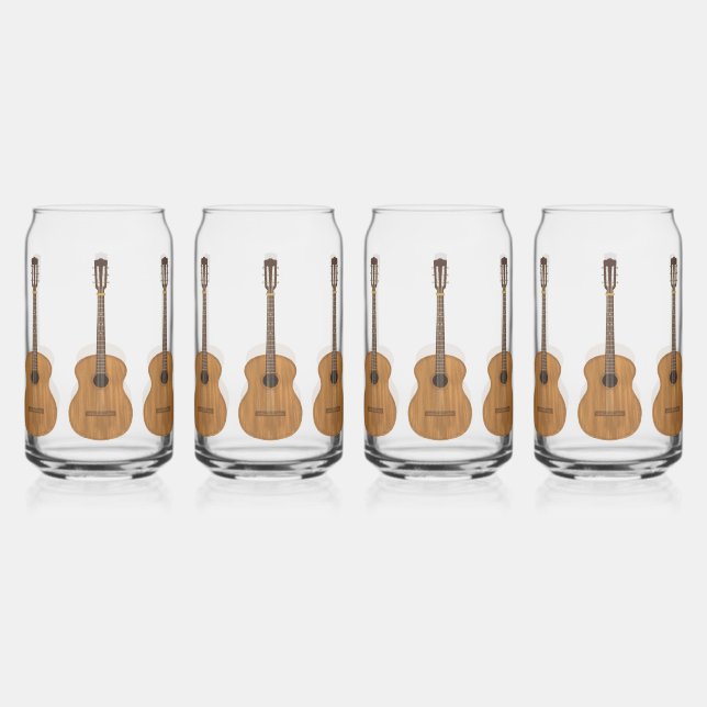 Nashville Country Music Acoustic Gitarre Dosenglas (Vorderseite)