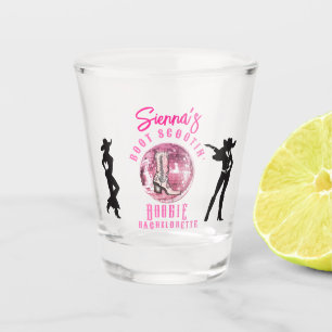 Nashville Cowgirl Disco Rodeo Bachelorette Schnapsglas