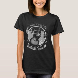 Nashville der silbernen der T - Shirt