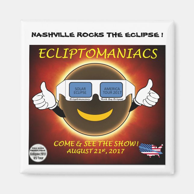 Nashville Eclipse Magnet (Vorne)