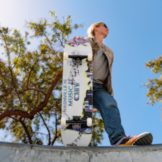 Nashville Est Music City Skateboard