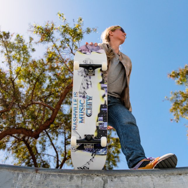 Nashville Est Music City Skateboard (Extérieur 1)