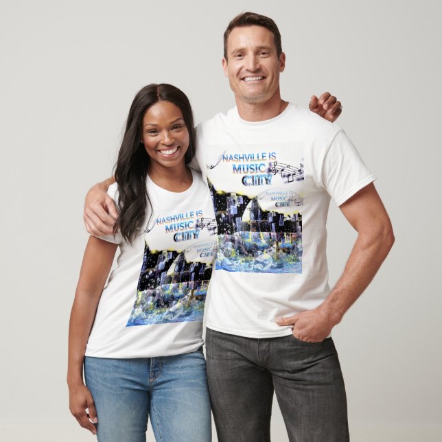 Nashville est Music City T-Shirt (Unisexe)