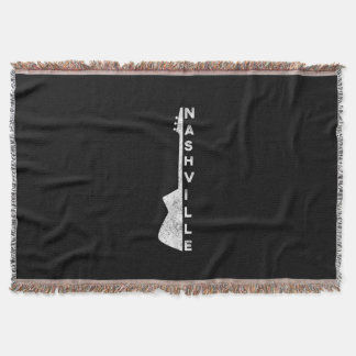 Nashville Guitar Country Music Lovers Geschenke Decke