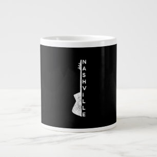 Nashville Guitar Country Music Lovers Geschenke Jumbo-Tasse