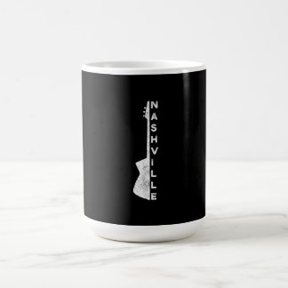 Nashville Guitar Country Music Lovers Geschenke Verwandlungstasse