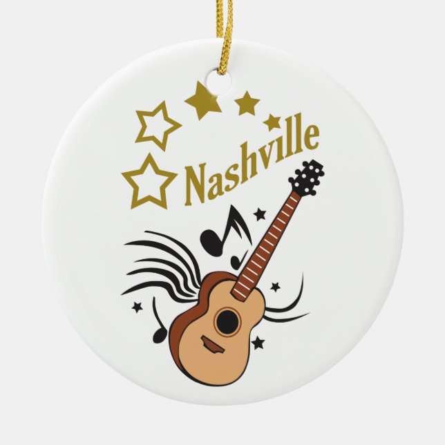 Nashville Keramik Ornament (Vorne)
