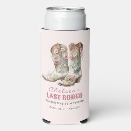 Nashville Last Rodeo Boots Junggeselinnen-Abschied Selters Dosenkühler