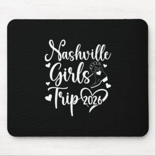Nashville Mädchen Reise 2026 Mädchen Urlaub Nashvi Mousepad