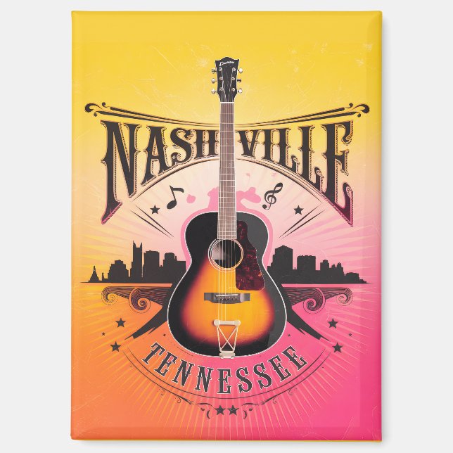 Nashville Magnet (Vorderseite)