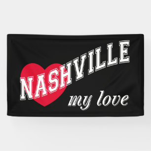 Nashville meine Liebe Banner