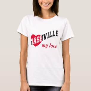 Nashville meine Liebe T-Shirt