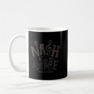 Nashville Music City entsetzt Whiskey Tennessee Kaffeetasse