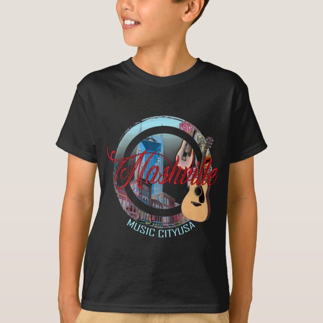 Nashville Music City Kids-T - Shirt (Vorderseite)