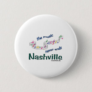 Nashville Music Noten Button