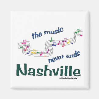 Nashville Music Noten Magnet