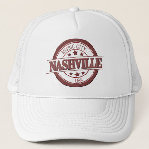 Nashville-Musik-Stadt USA-Fernlastfahrer-Hut Truckerkappe