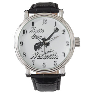 Nashville. Musikstadt Armbanduhr