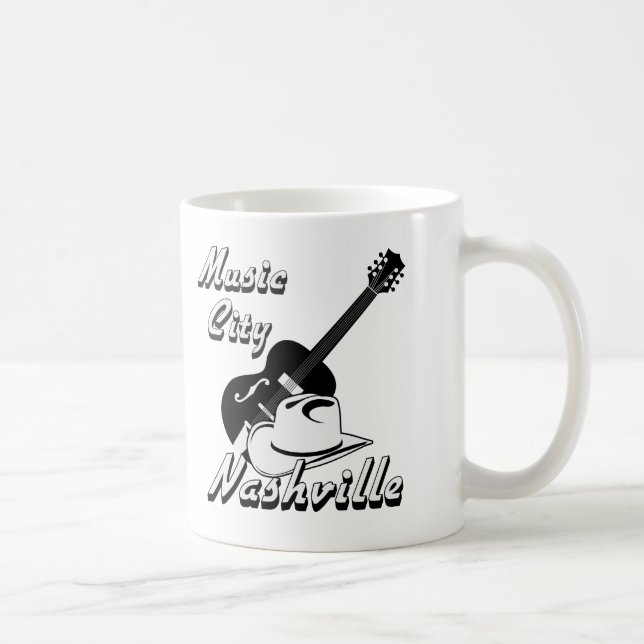 Nashville. Musikstadt Kaffeetasse (Rechts)