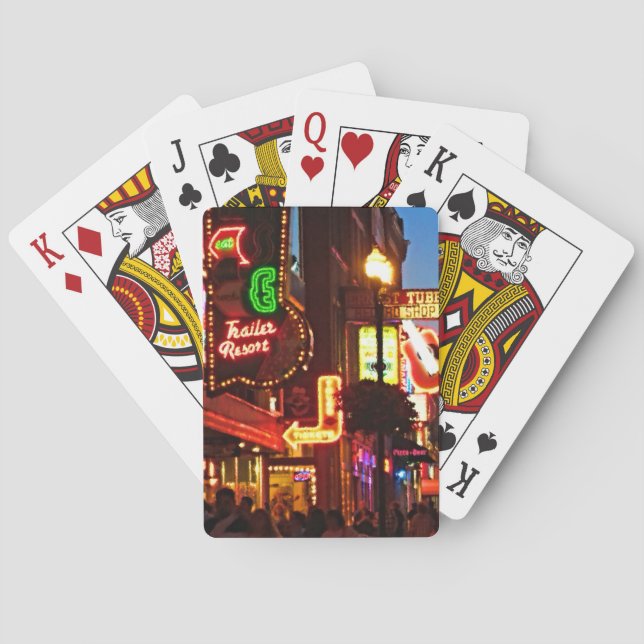 Nashville-Nächte Spielkarten (Rückseite)