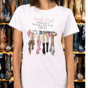 Nashville Nash Bash Braut Junggesellinnenabschied  T-Shirt
