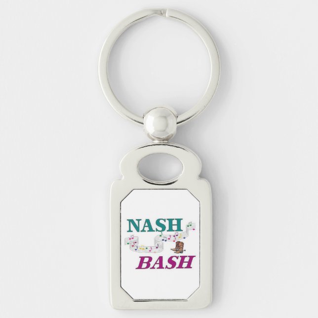 Nashville Nash Bash Music Schlüsselanhänger (Vorderseite)