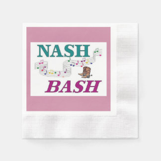 Nashville Nash Bash Music Serviette